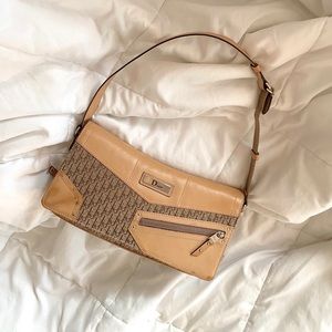 SOLD Vintage Dior Nude Shoulder Bag